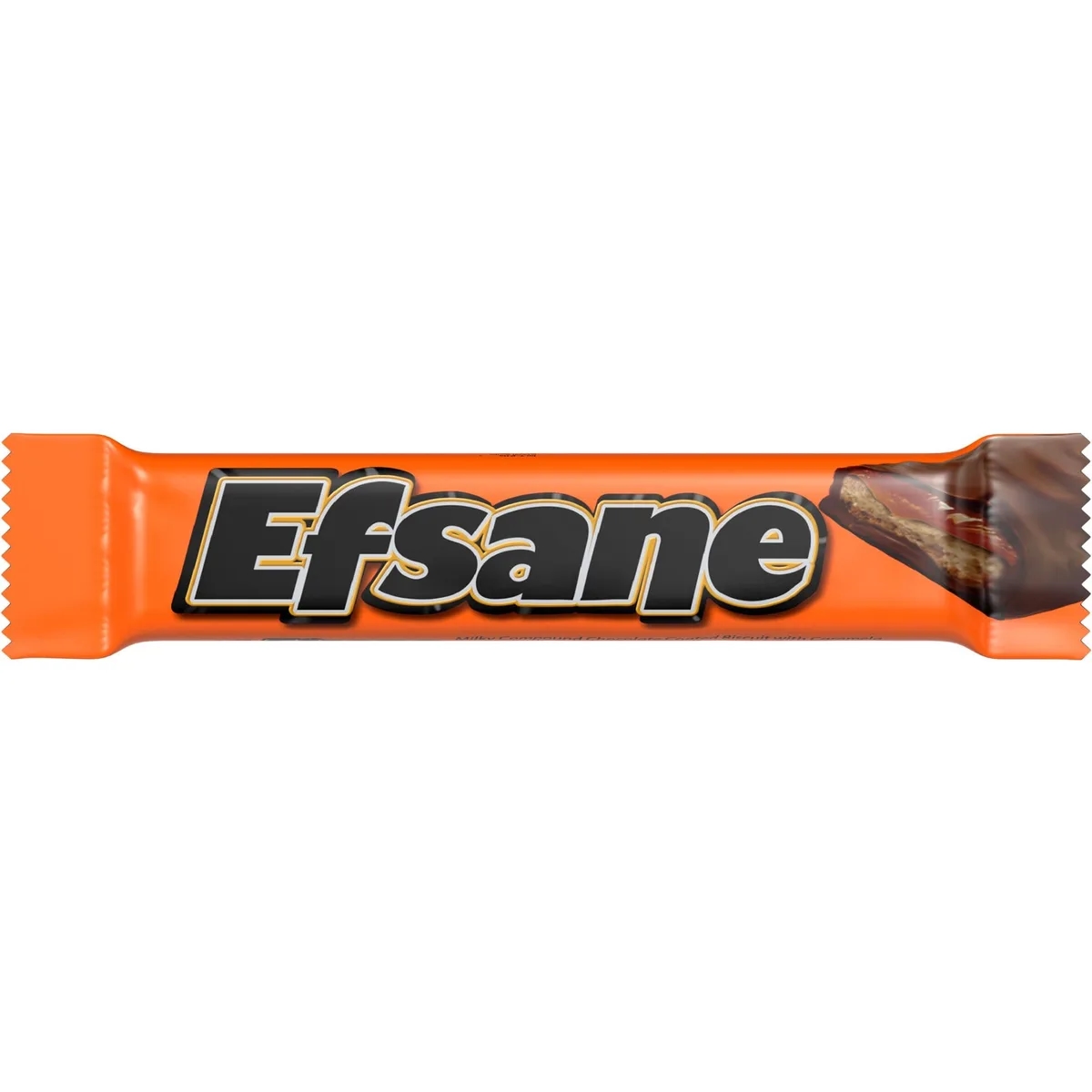 Biscuiți Bifa Efsane cu caramel și glazură de ciocolată 50 g — imaginea 2