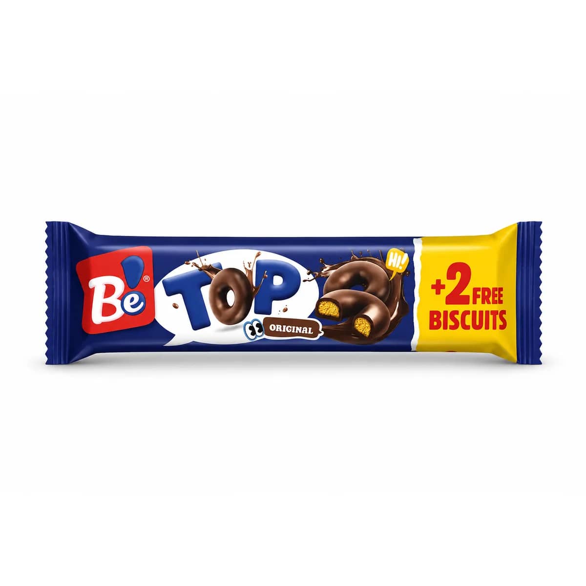 Biscuiți Be Top Original cu glazură de ciocolată 52 g