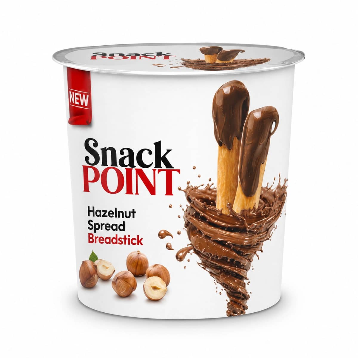 Cremă de ciocolată cu sticksuri Snack Point 45 g